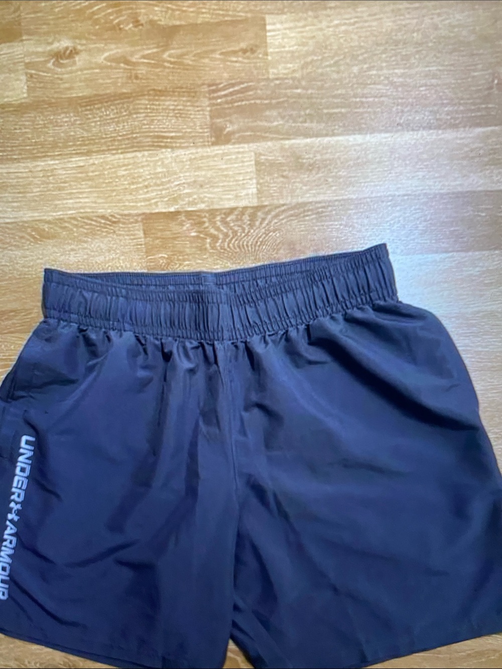 Under Armour Navy Boys' Athletic Shorts